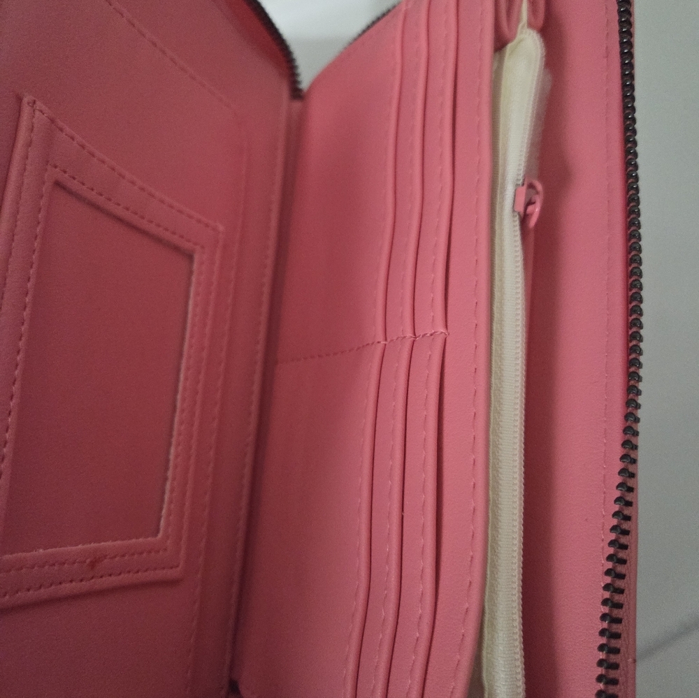 Betsey Johnson Pink Wristlet Clutch - Picture 5 of 9